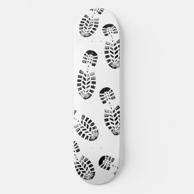 Footprints Skateboard (Front)