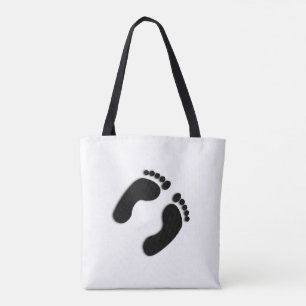 Footprints Tote Bag