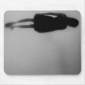 Footprints Vanishing in Fog Mouse Mat