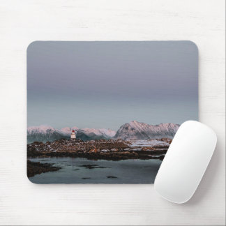Foots of lighthouse mouse mat