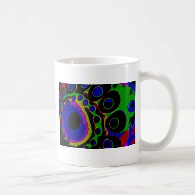 Footstep abstract coffee mug (Right)