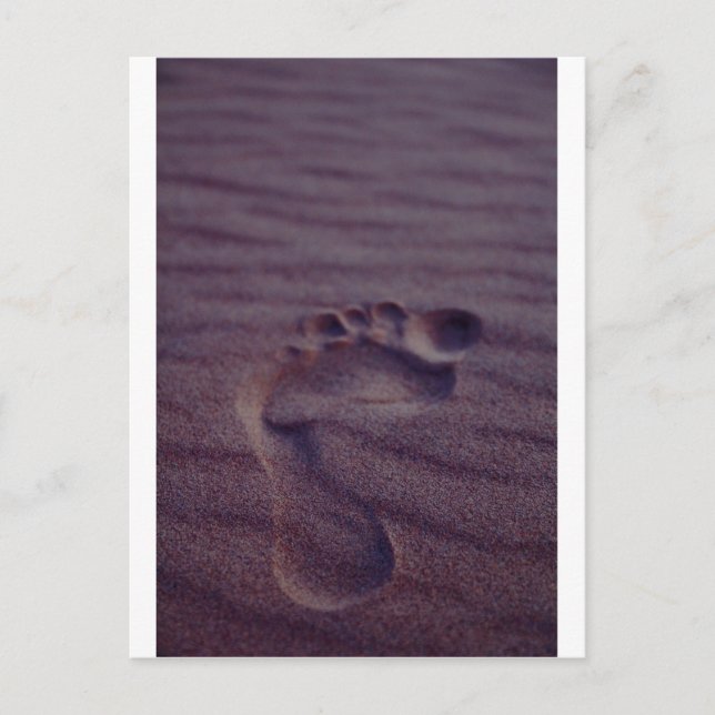 Footstep Postcard (Front)