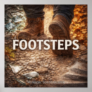 Footsteps Albums Cover Poster