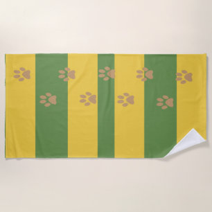 footsteps Beach Towel