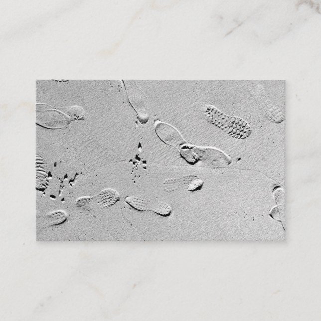 Footsteps Business Card (Front)