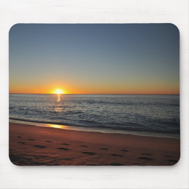 Footsteps by the Sunrise - Cabo Mouse Mat (Front)
