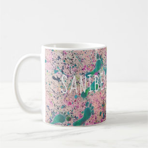 Footsteps in the Sand - Sanibel Island Florida Coffee Mug