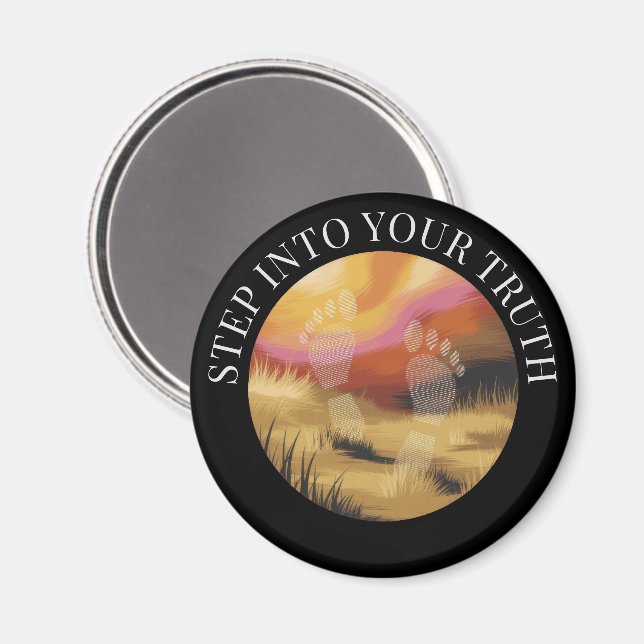 Footsteps Magnet (Front/Back)