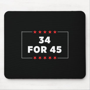 For 45 Trump Convicted Mouse Mat