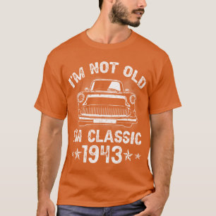 For 80 Car 1943 80Th vintage T-Shirt