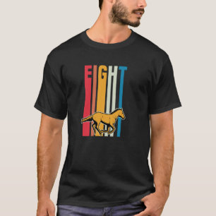 For 8 Year Old Horse Themed Birthday Equestrian Bi T-Shirt