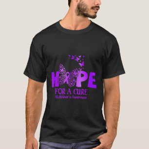 For A Cure For Alzheimerheimers Warrior Apparel He T-Shirt