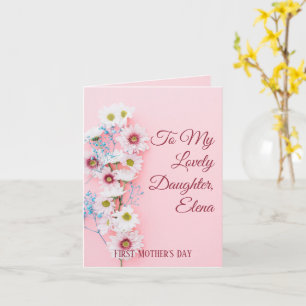 For a daughter who becomes a mother - Mother's Day Card