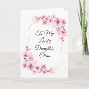 For a daughter who becomes a mother - Mother's Day Invitation