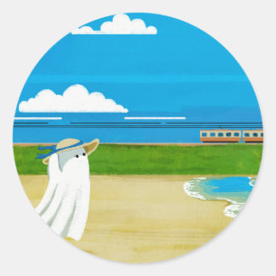 For A Day Classic Round Sticker