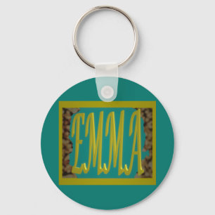 FOR A GIRL CALLED EMMA MARINE BLUE PEBBLES KEY RING