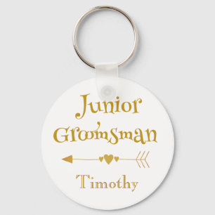 For a Junior Groomsman Key Ring