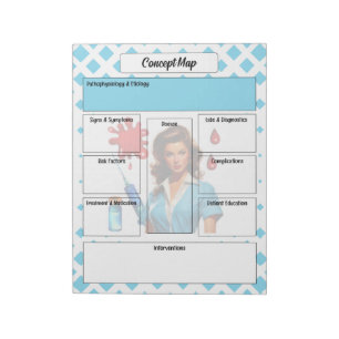 For A Living _ Concept Map Notepad