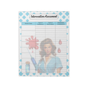 For A Living _ Intervention Assessment Notepad