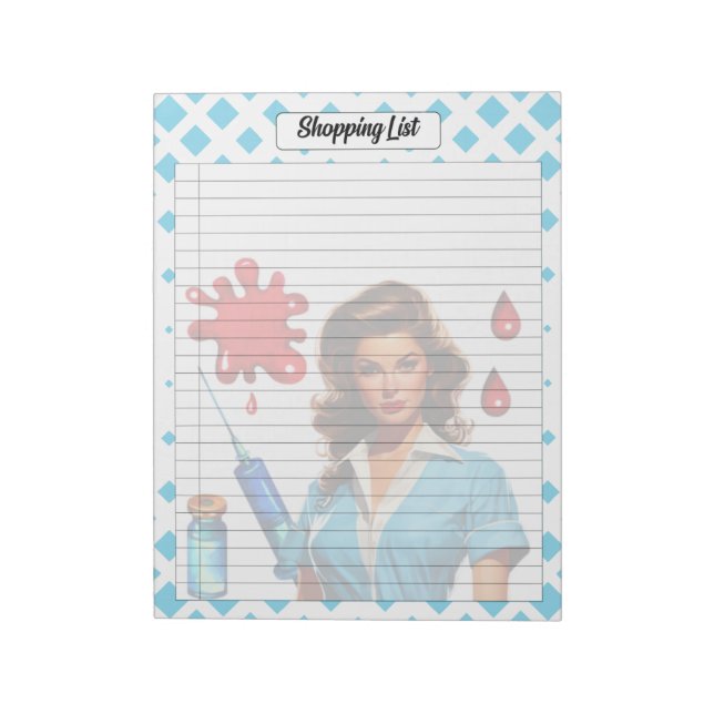 For A Living _ Shopping List Notepad (Rotated)