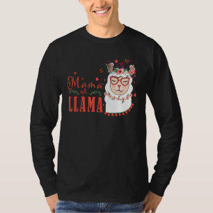 For A Proud Mum Women Mama Llama Mother Day's 1 T-Shirt