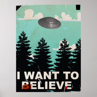 "For a show" Area 51 mono poster