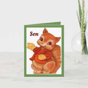 For A Son Christmas Card