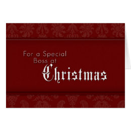 Boss Christmas Cards &amp; Invitations | Zazzle.co.uk