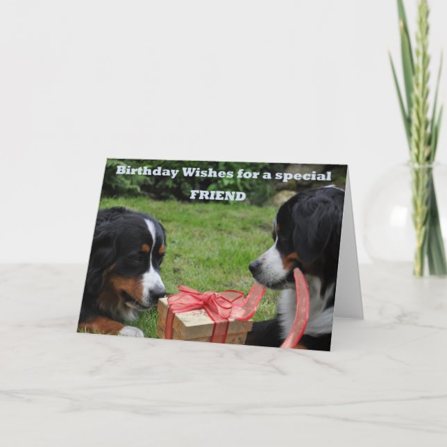 For a special Friend Card (Front)