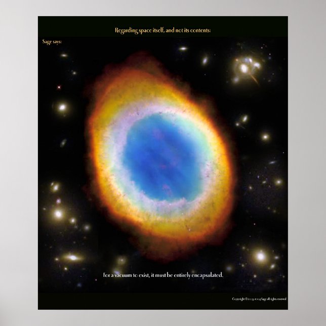 For a vacuum to exist... poster (Front)