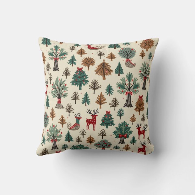 For a warm Christmas Cushion (Back)