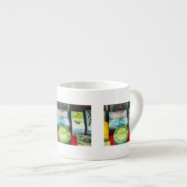 For Aches and Pains Espresso Cup (Front Right)