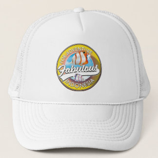 For Adventure Fabulous Indonesia logo Trucker Hat