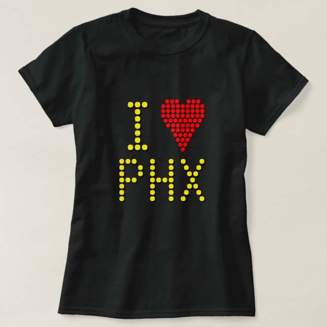 For Airport Code Fans Digital Sign T-Shirt (Design Front)