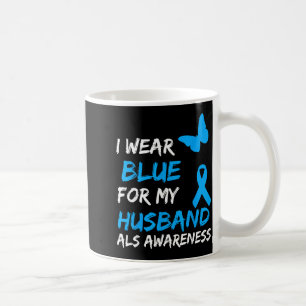 For Als Awareness Blue Husband Coffee Mug