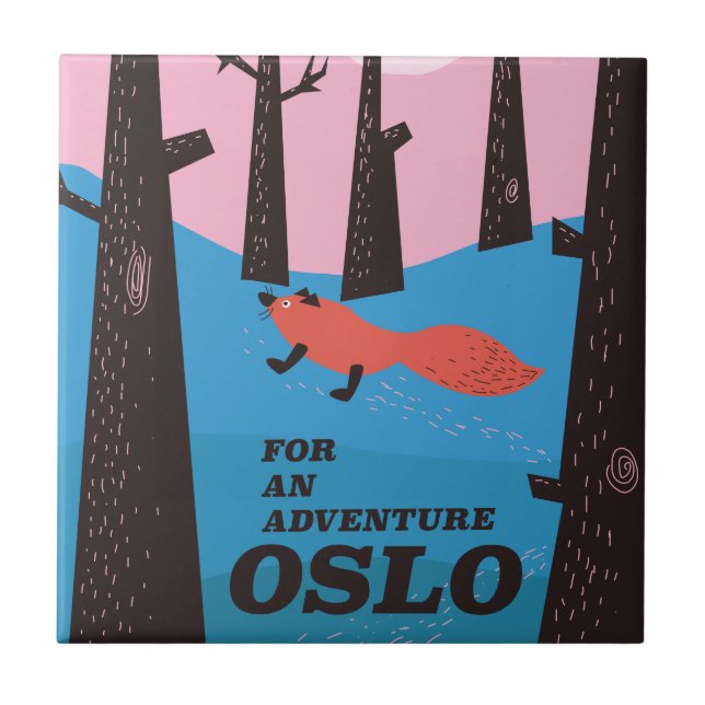 For An Adventure Oslo Tile (Front)
