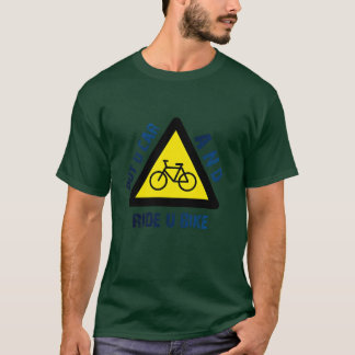 for anyone PUT U CAR AND RIDE U BIKE friend retro T-Shirt