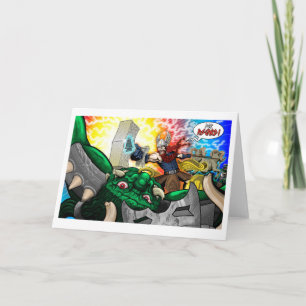 For Asgard! - Greeting Card