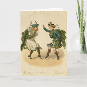 For Auld Lang Syne - A Right Merry Christmas' Holiday Card