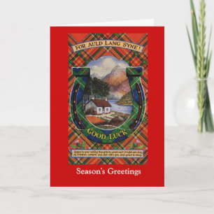 For Auld Lang Syne, Good Luck Holiday Card