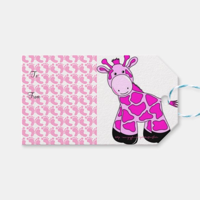 "For Baby" Gift Tags (Front (Horizontal))