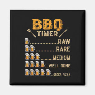 For Barbecue Grill & Meat Grilling Fans & Magnet