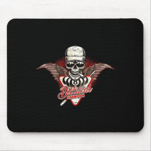For Billiards Champion Players - Smoking Wings Sku Mouse Mat