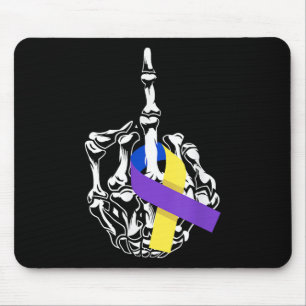 For Bladder Cancer Middle Finger Bladder Cancer Aw Mouse Mat