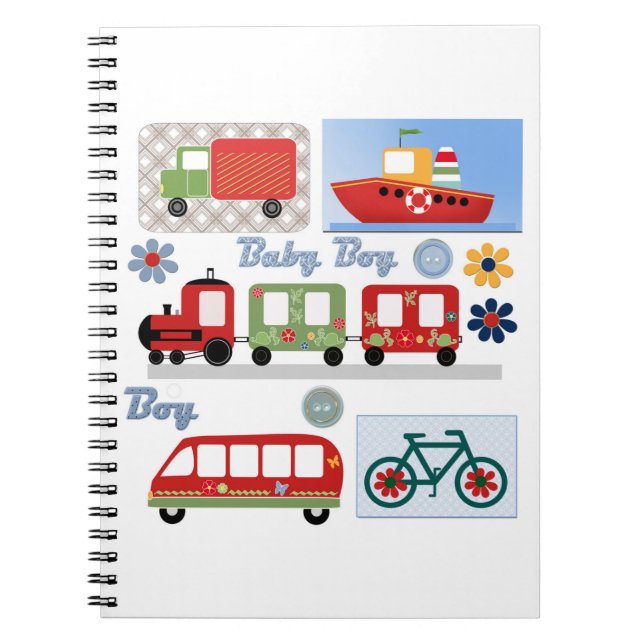 For boy notebook (Front)