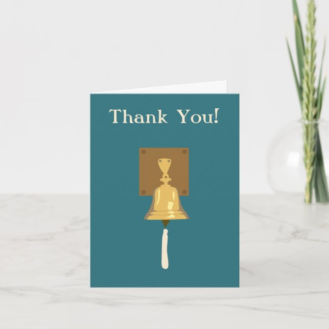 For Cancer Doctors, Nurses Thank You Card (Front)