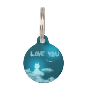 For Cat Love You Forever  Pet Tag