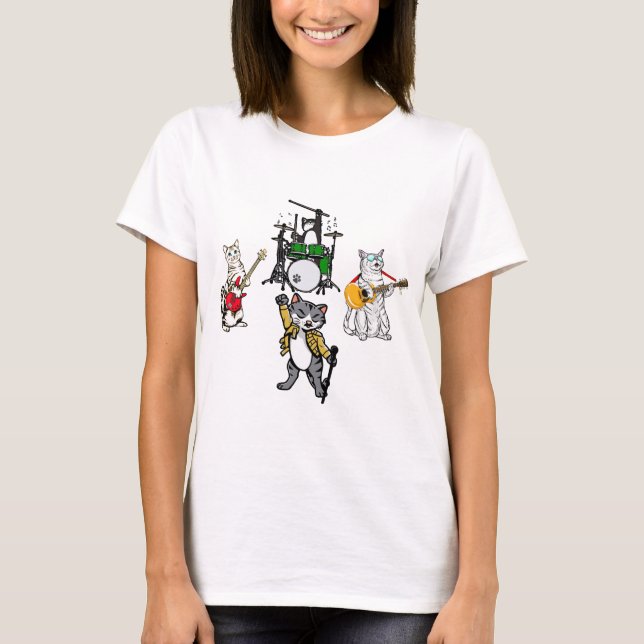 For Cat Lover T-Shirt (Front)