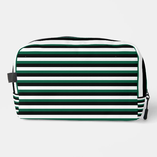 For Clean Girls – Deep Green Toiletry Bag (Front)