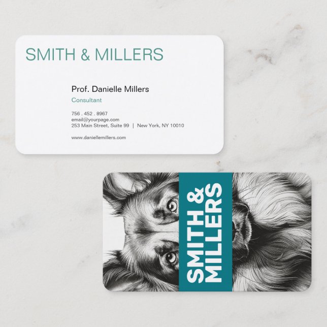 For Consultants Business Card (Front/Back)